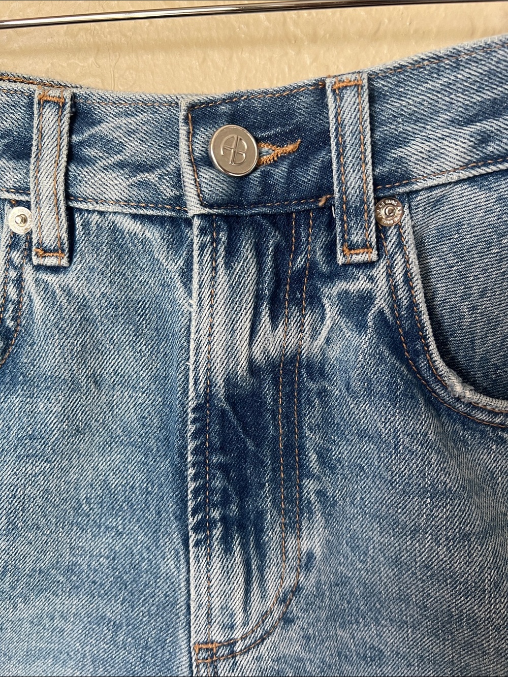Anine bing denim shorts - Picture 4 of 7